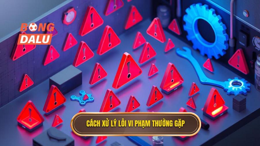 3. Cách xử lý lỗi vi phạm thường gặp