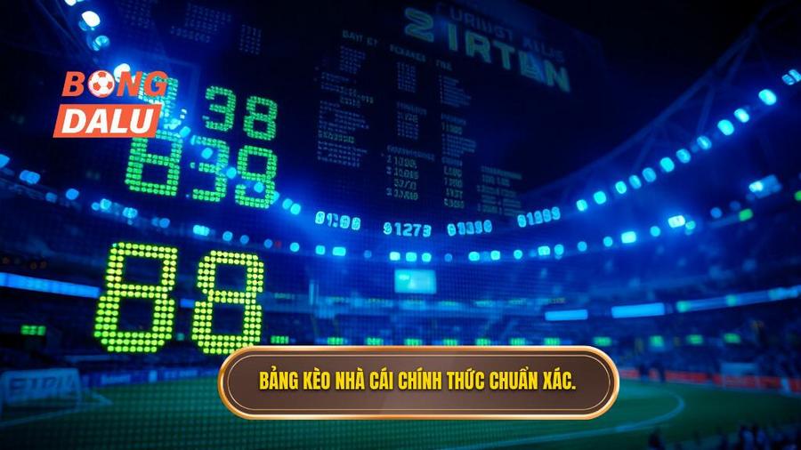 Bảng kèo nhà cái chính thức là gì và tầm quan trọng trong cá độ?