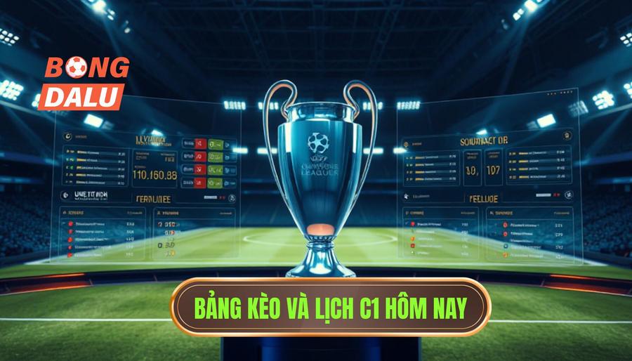 Bảng phân tích kèo và lịch thi đấu live match C1 hôm nay