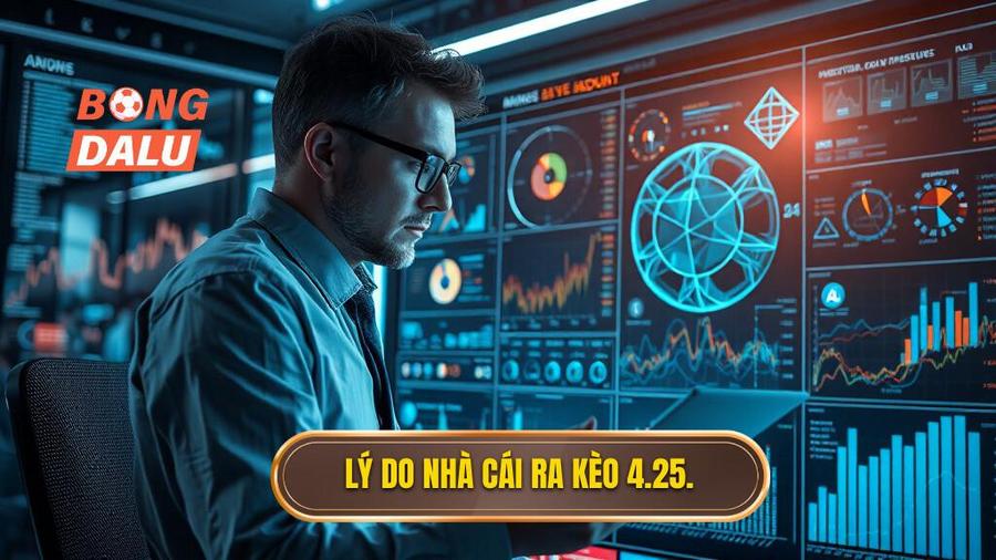 Phân tích đa chiều: Tại sao nhà cái đưa ra kèo 4.25?